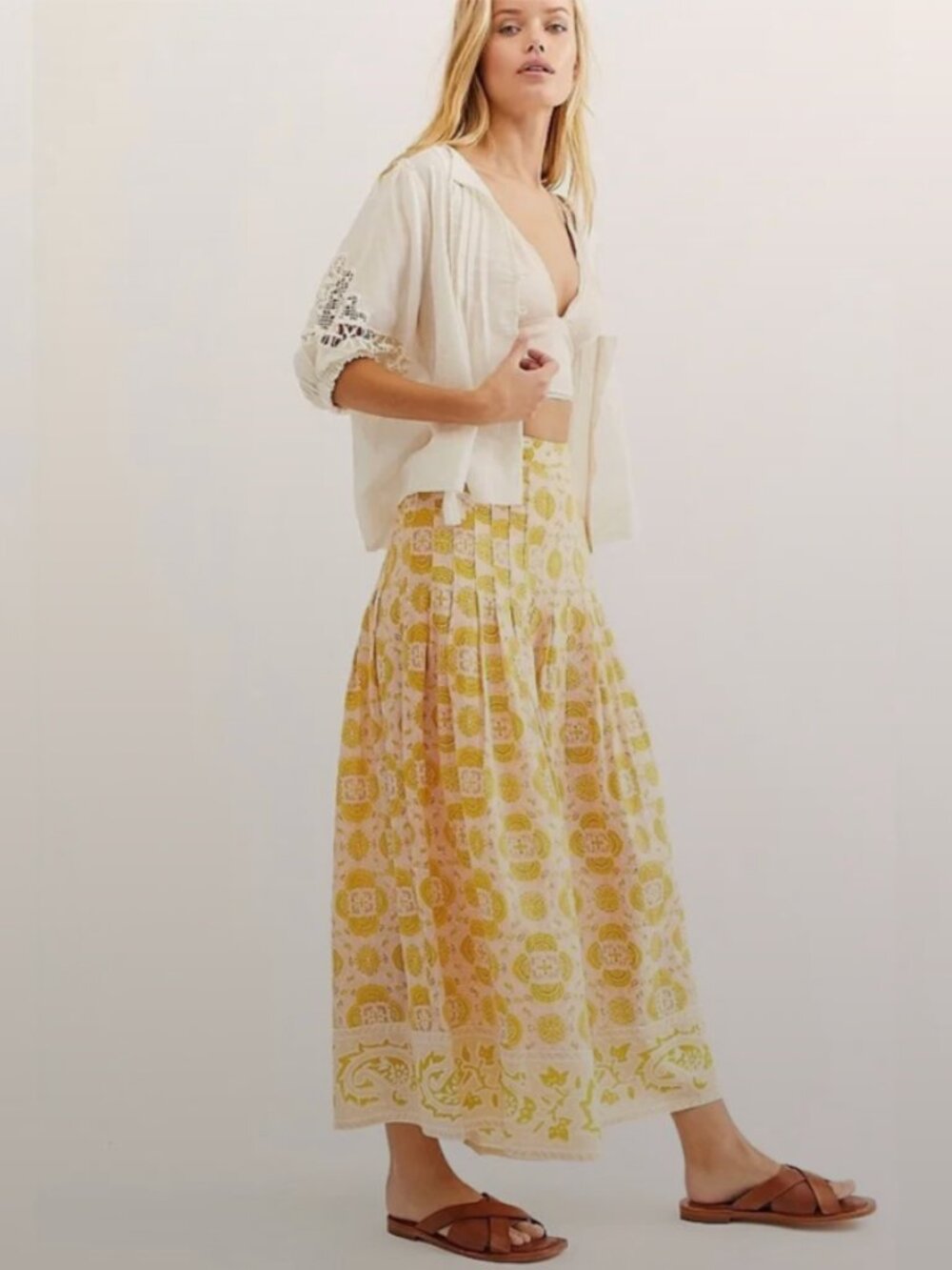 Free People Run River Wide Leg Pants